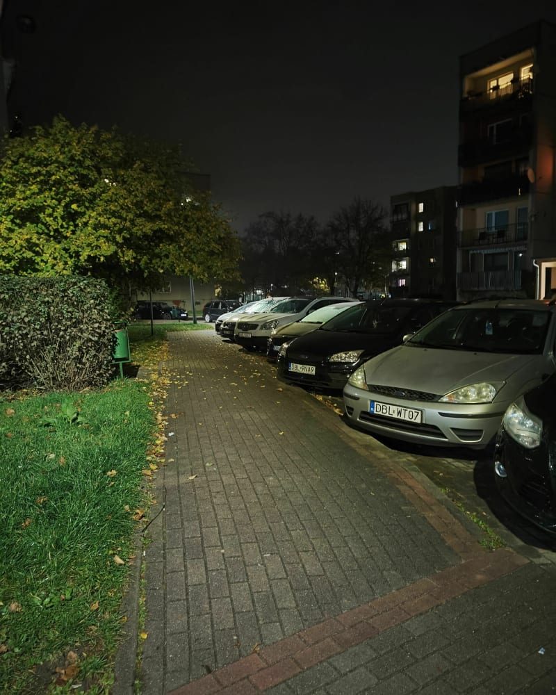 Osiedle Staszica nocą - Bolesławiec