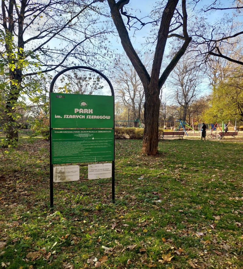 Park im. Szarych Szeregów - Łódź