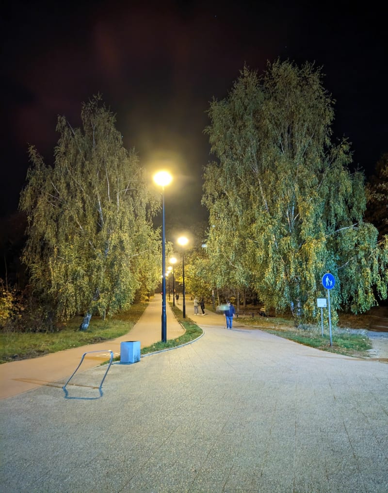 Spacerek nad morzem w parku Reagana - Gdańsk