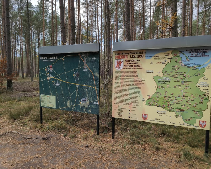 Wędrówka historyczna przez tajemnicze Lasy Piaśnickie. - Wielka Piaśnica
