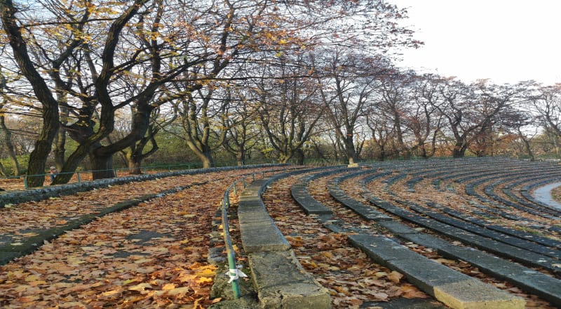 Kraków - Park Bednarskiego i Stadion na Krzemionkach - Kraków