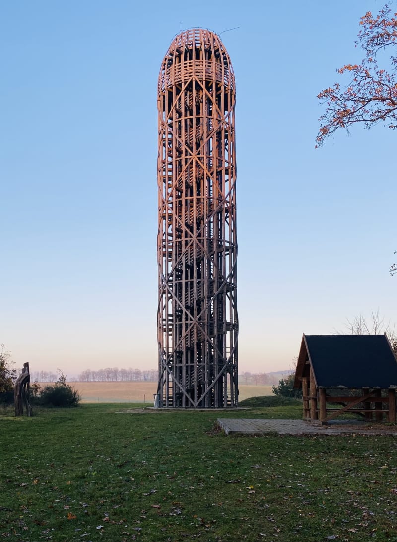 Wieża widokowa w Hermanicach - Bogatynia
