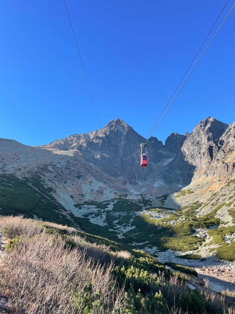 Zielony szlak do Skalnego Plesa - Vysoké Tatry