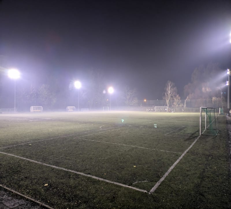 Piesza rozgrzewka wokół MKS Zaborze i ROD Biała Róża - Zabrze