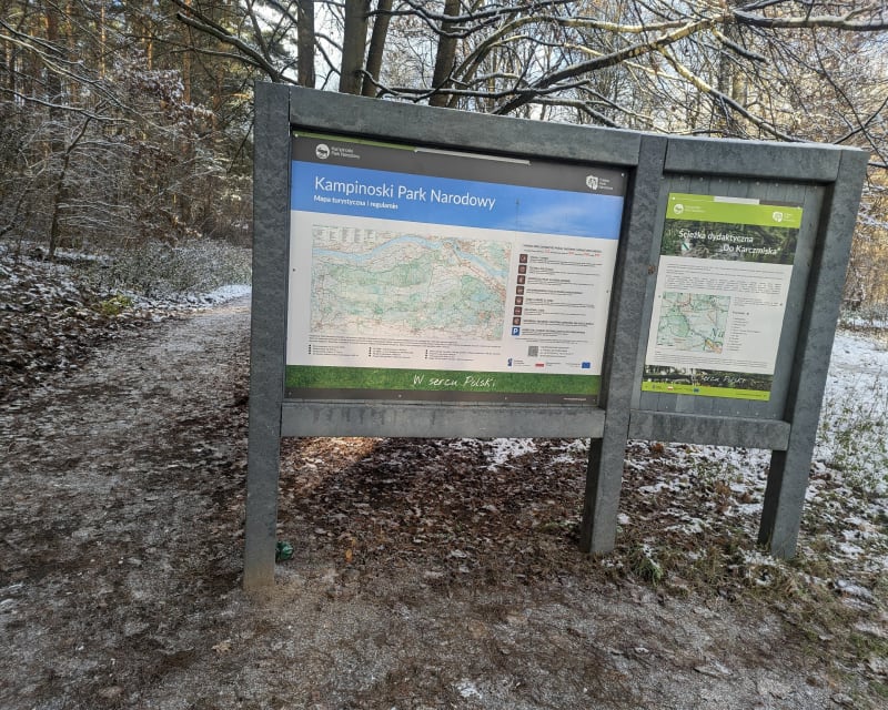 Mała pętla w Puszczy Kampinoskiej - Truskaw