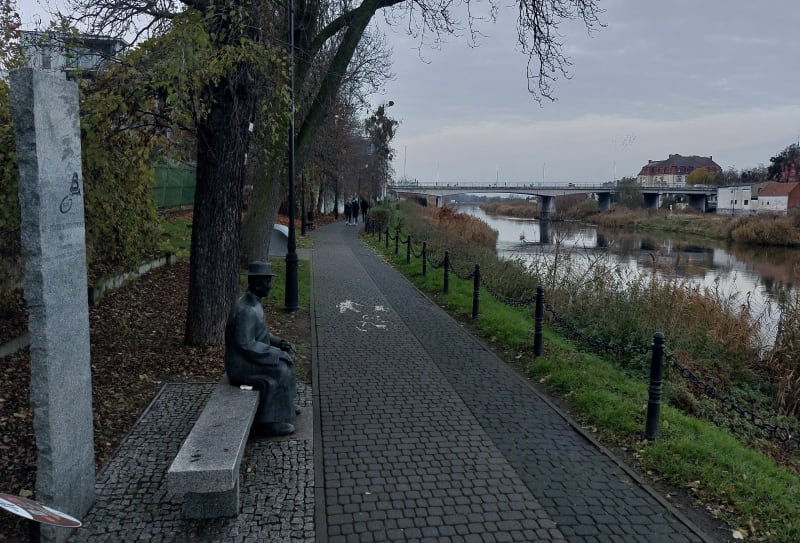 Promenada wzdłuż Warty w Śremie - Śrem
