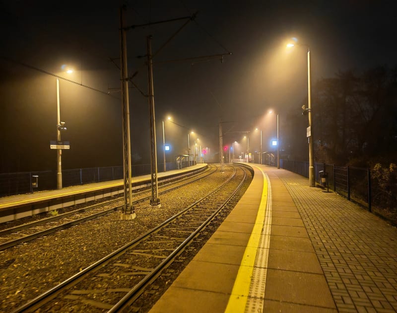 Spacer przy kolei - Kraków