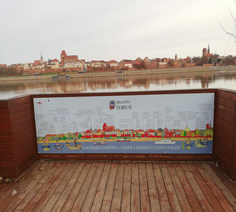 Spacer na taras widokowy Kępa Bazarowa - Toruń