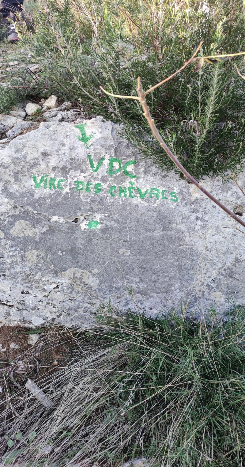 Collias la vire des chèvres - Collias