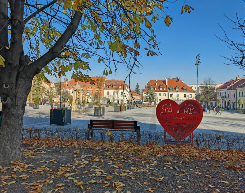Myślenice centrum i cmentarze - Myślenice