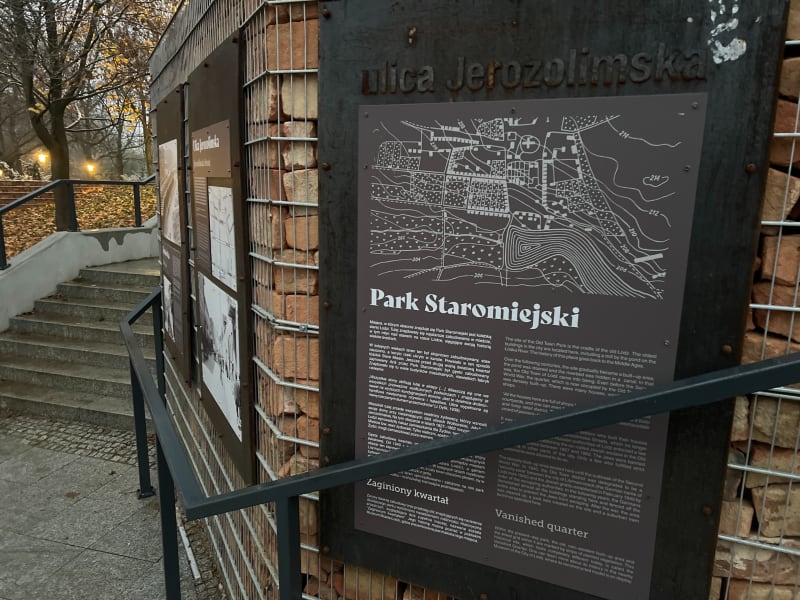 Park Śledzia w Łodzi - Łódź