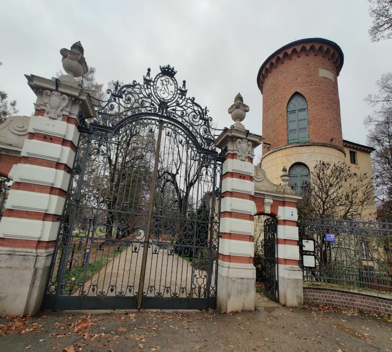 Jesienny krótki spacer po dzikiej części parku zamkowego - Łańcut