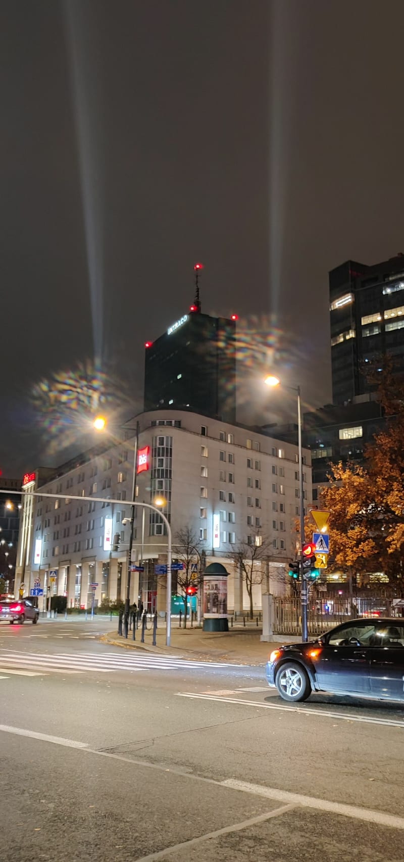 Intraco , stadion Polonii , skarpa na Nowym Mieście - Warszawa