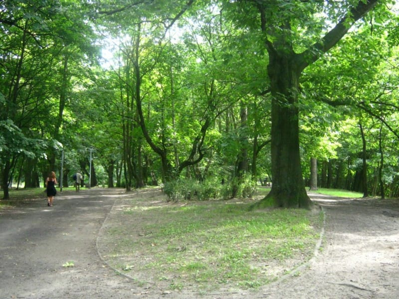 Przez dwa parki - Szczecin
