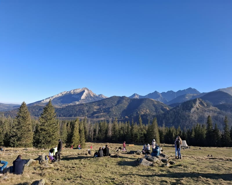 Spacer z Rusinowej Polany, Zakopane - Małe Ciche