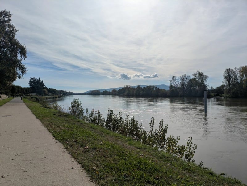 Balade le long de la Saône jusqu'à Trevoux - Lyon
