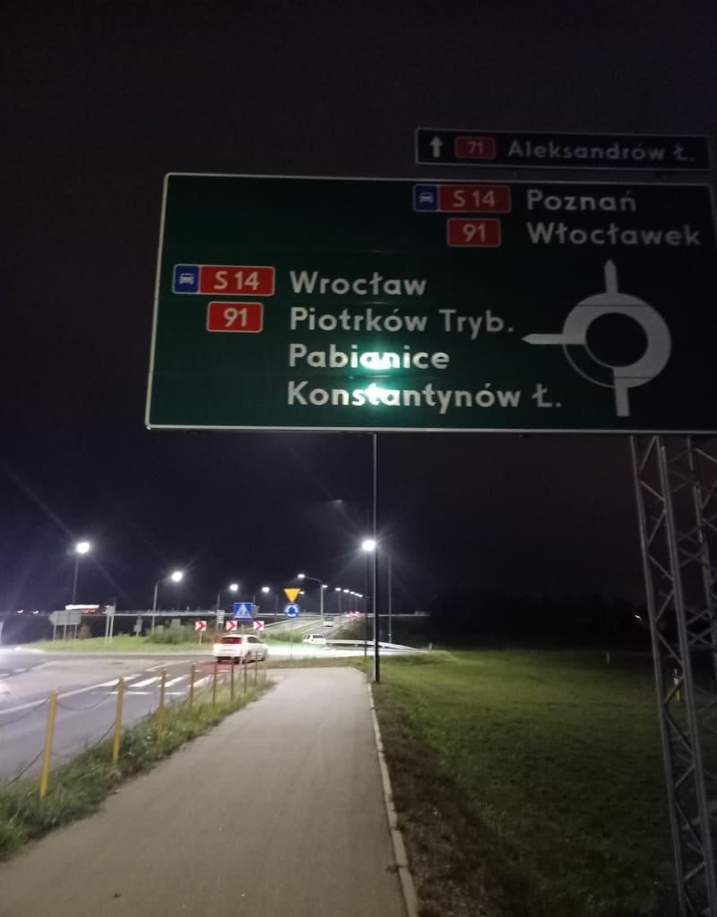 Wieczorny wypad na przedmieścia Retkini - Łódź