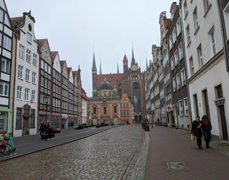 Krótki spacer po centrum Gdańska - Gdańsk
