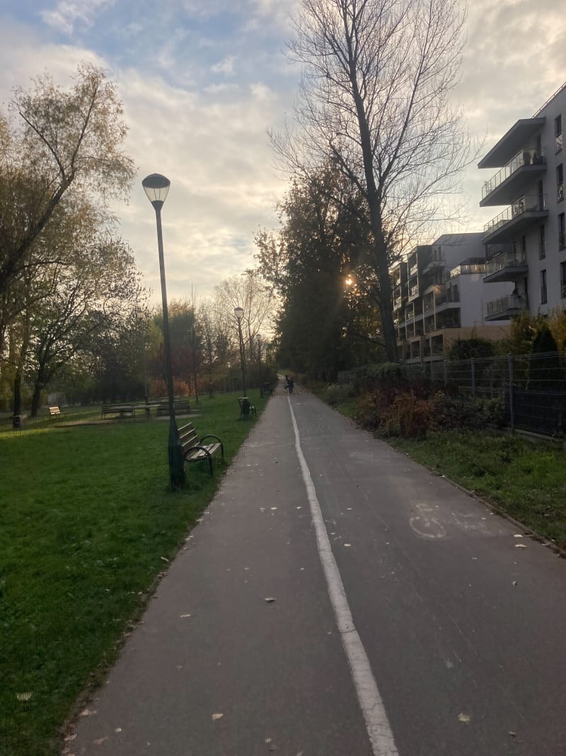 Spacer po parku Dąbie - Kraków