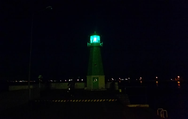 Do latarni Zielonej - Gdańsk