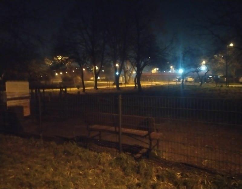 Park Podolski między Tatrzańską, Zbaraską, a Zapadłą - Łódź