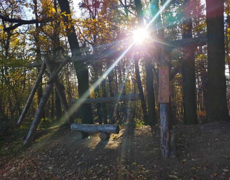 Huśtawka na Górze Popiel - Krzyżowa
