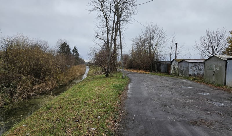 Potok Łacha i Martwa Wisła. Stogi, Gdańsk - Gdańsk