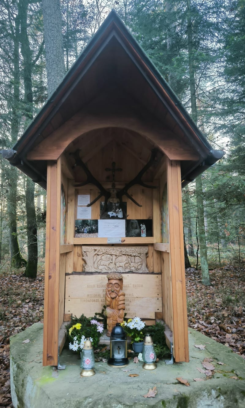 Hubertus pomnik - Borkowice