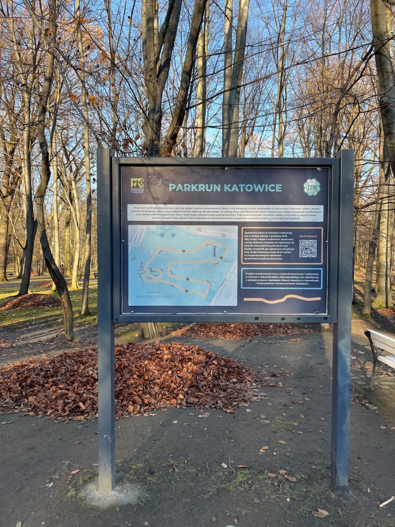 Parkrun Katowice w Parku Kościuszki - Katowice