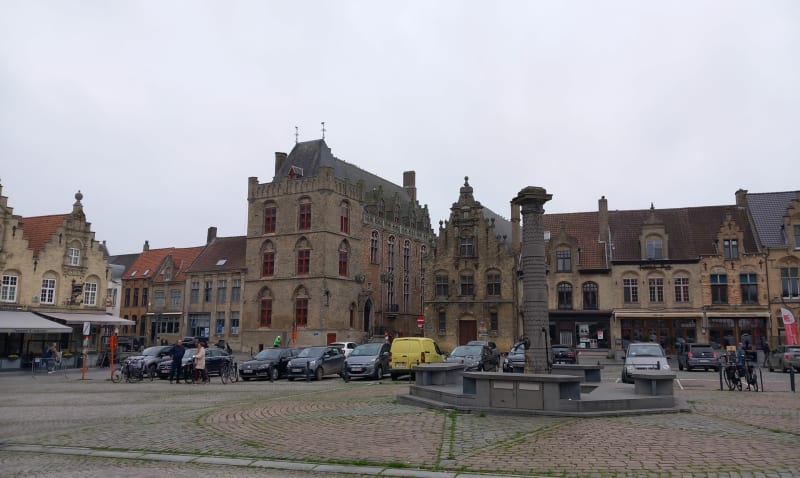 Bergues, Furnes (Veurne), Dunkerque par les canaux - Bergues
