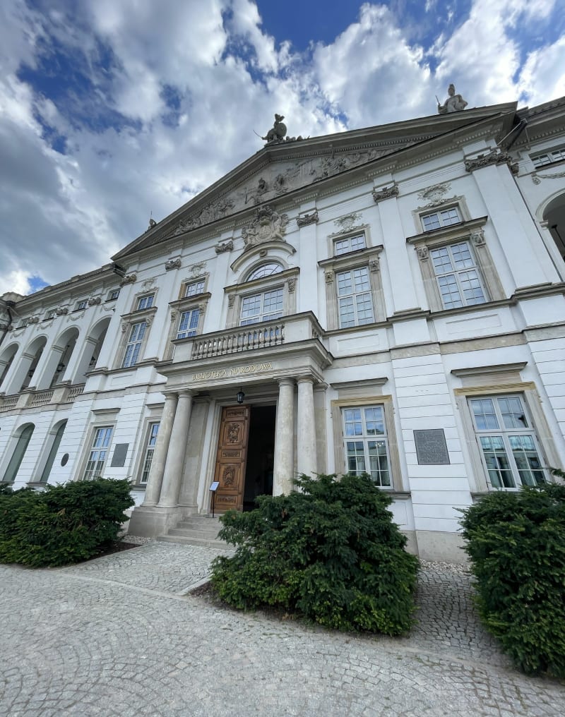 Spacer przy Pałacu Krasińskich - Warszawa