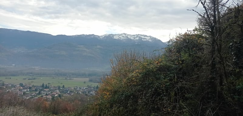 Balade dans les coteaux au dessus de Lumbin - Lumbin