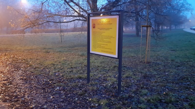 Trasa z Parku Szczęśliwickiego do Lasku na Kole - Warszawa