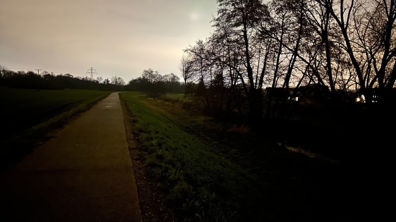 Trasa z centrum Mydlnik przez Bulwar nad Rudawą - Kraków