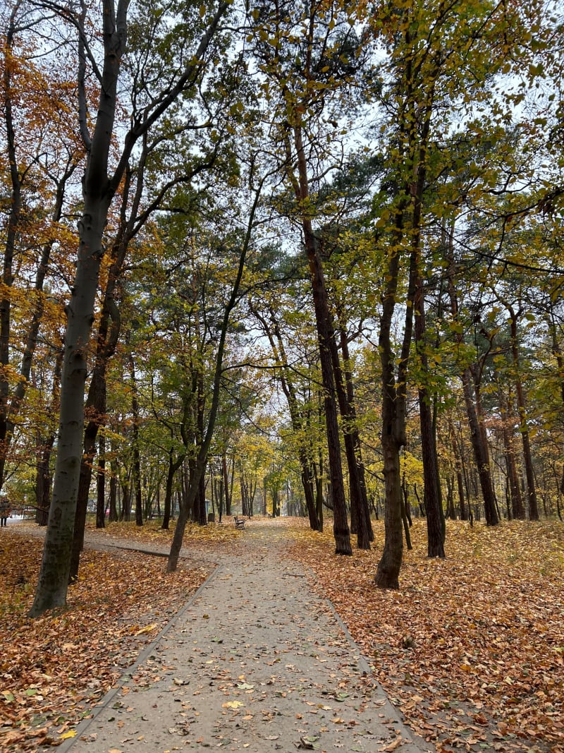 Park Brzeźnieński + promenada do zielonej latarni - Gdańsk