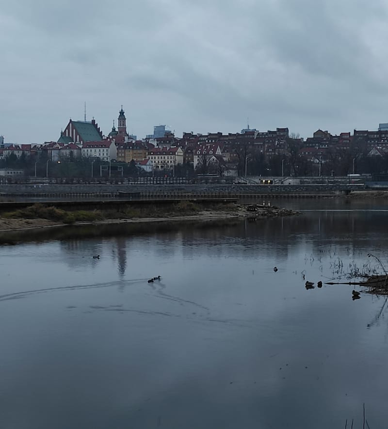 Pętla nad Wisłą wzdłuż zoo - Warsaw