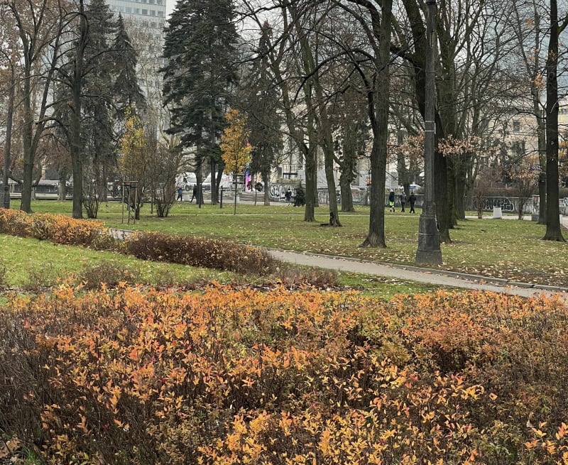 Spacer po praskim parku przy warszawskim ZOO - Warszawa