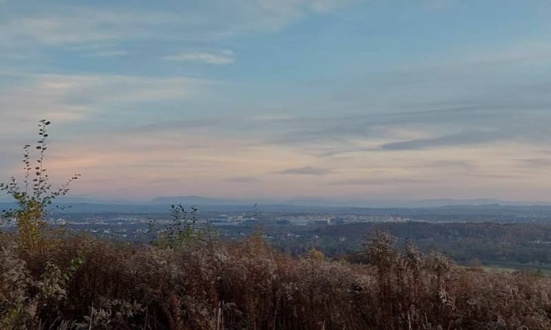 Spacer grzbietem Sikornika z widokiem na Tatry - Kraków