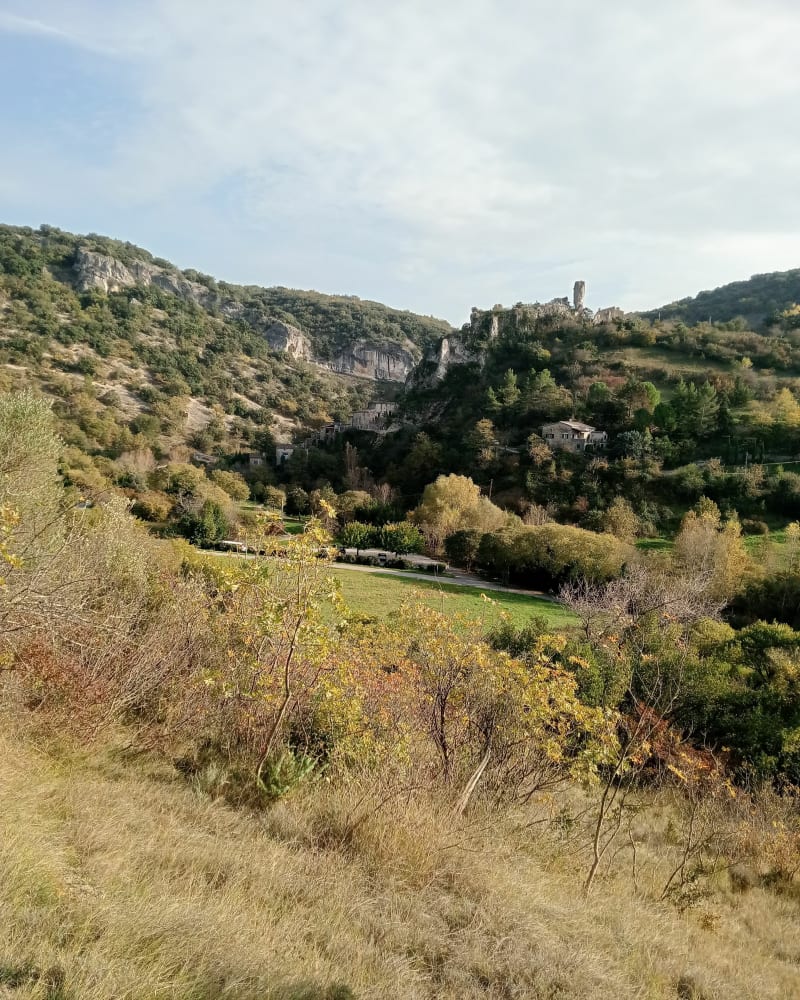 Parcours très sympa voie royale de Villeneuve-de-Berg - Villeneuve-de-Berg