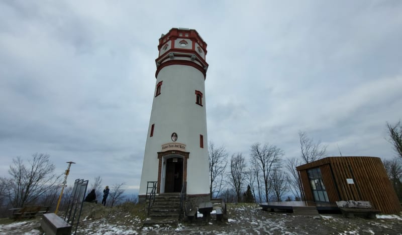 Jarnołtówek przez Biskupią Kopę do Petrovic - Jarnołtówek