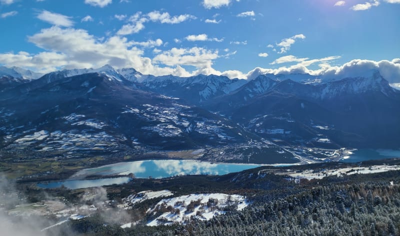 Belvédère de la Para au départ de Château Caléyère - Embrun