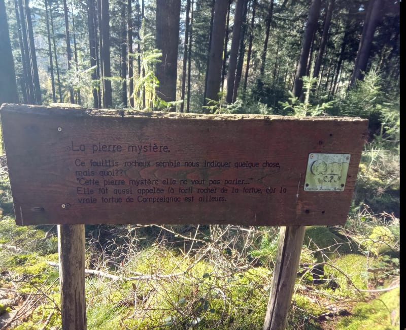 Compreignac Sentier des pierres à légendes - Compreignac