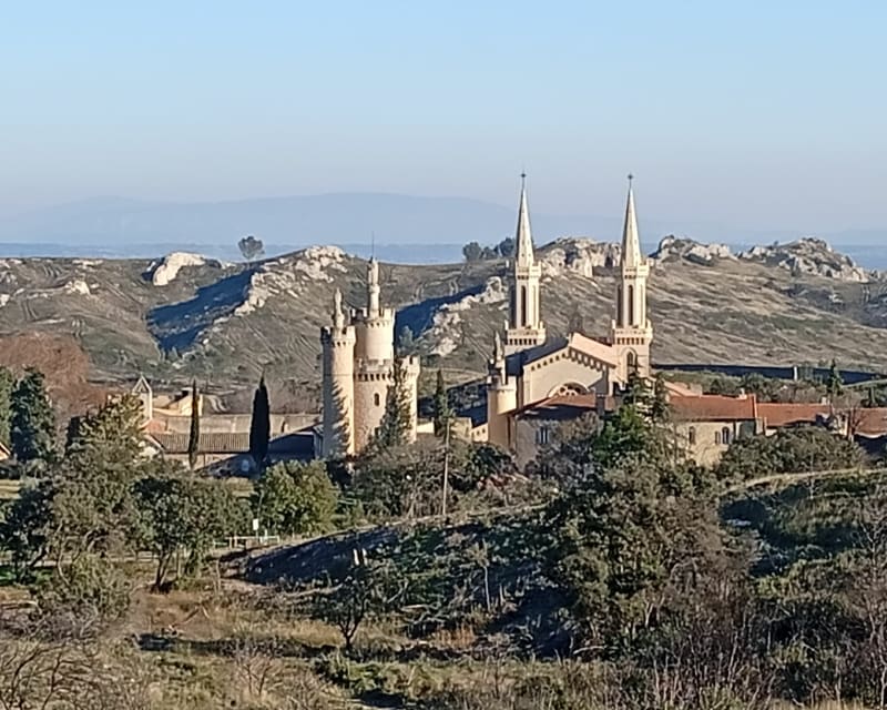 Rando départ Abbaye de St-Michel-de-Frigolet - Tarascon