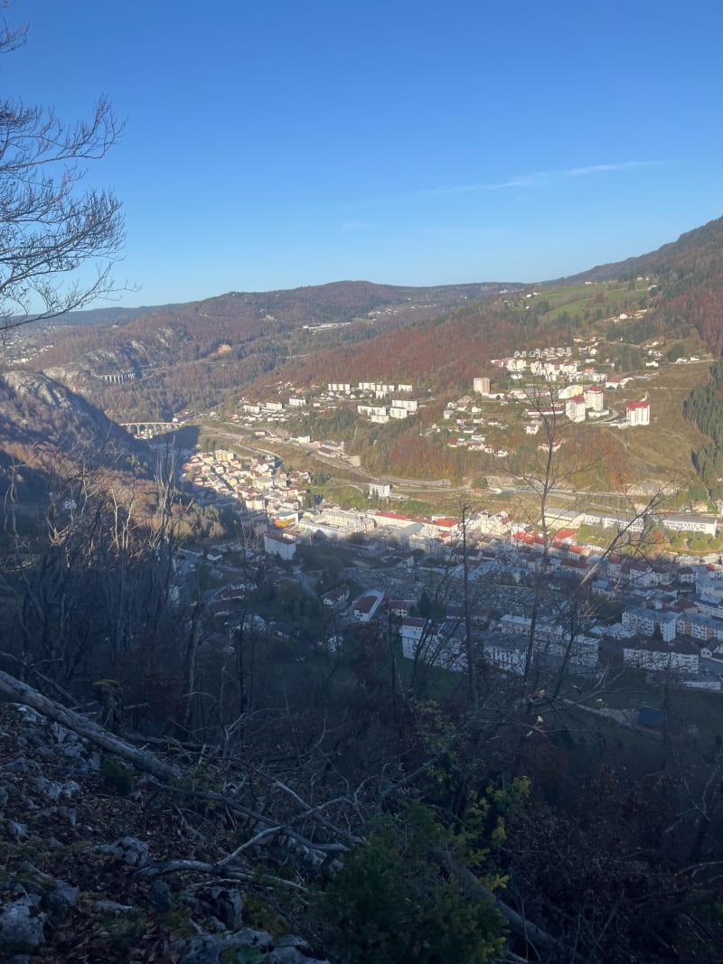 Vue du Bechet et Morez - Hauts-de-Bienne