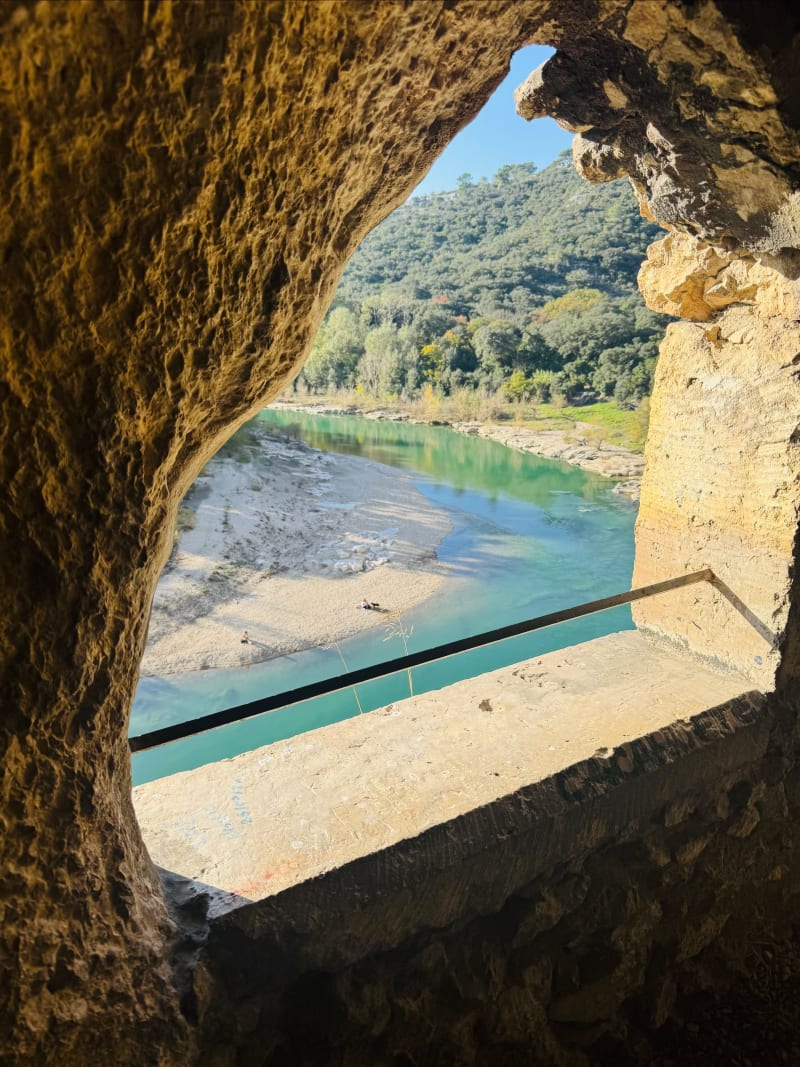 De Sanilhac à la Baume puis Collias puis retour - Sanilhac-Sagriès