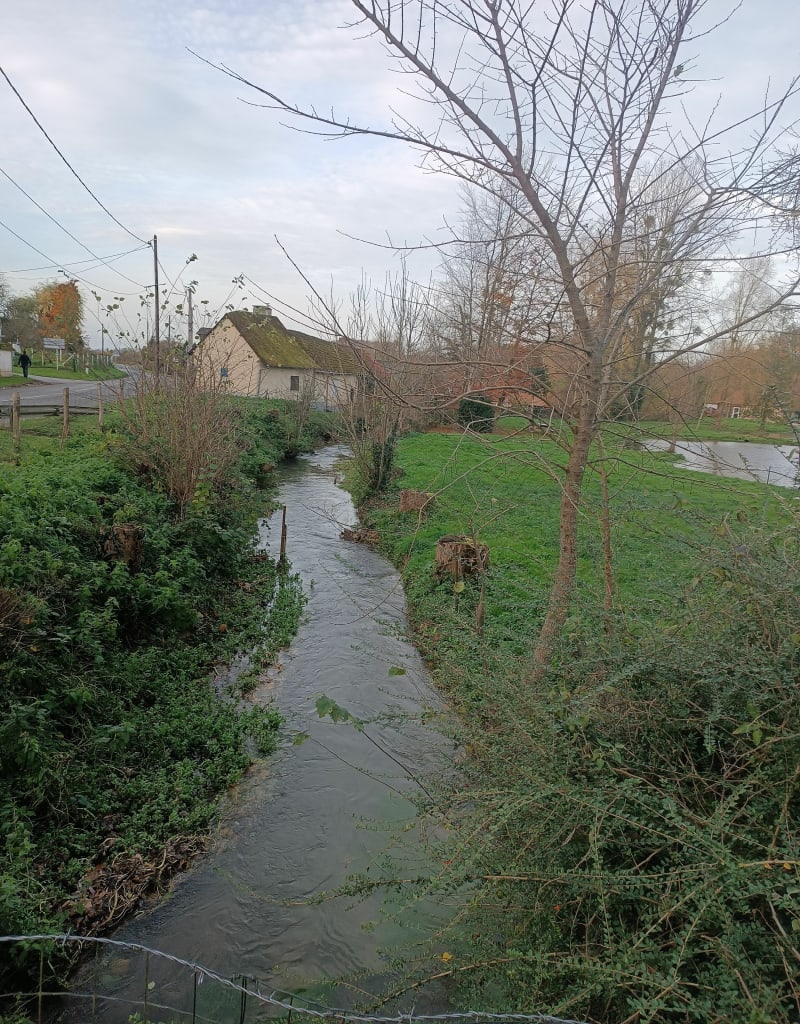 A travers les plaines de la Somme par Maisnières - Aigneville