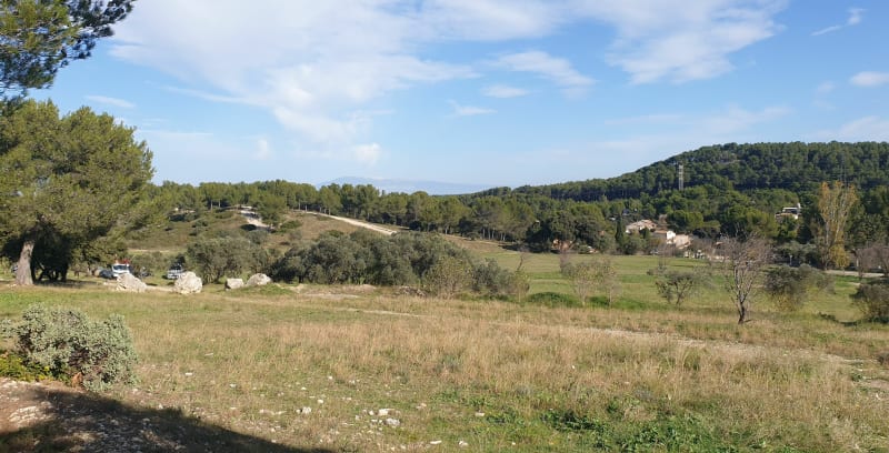 De Châteaurenard à Plan D'orgon. - Châteaurenard