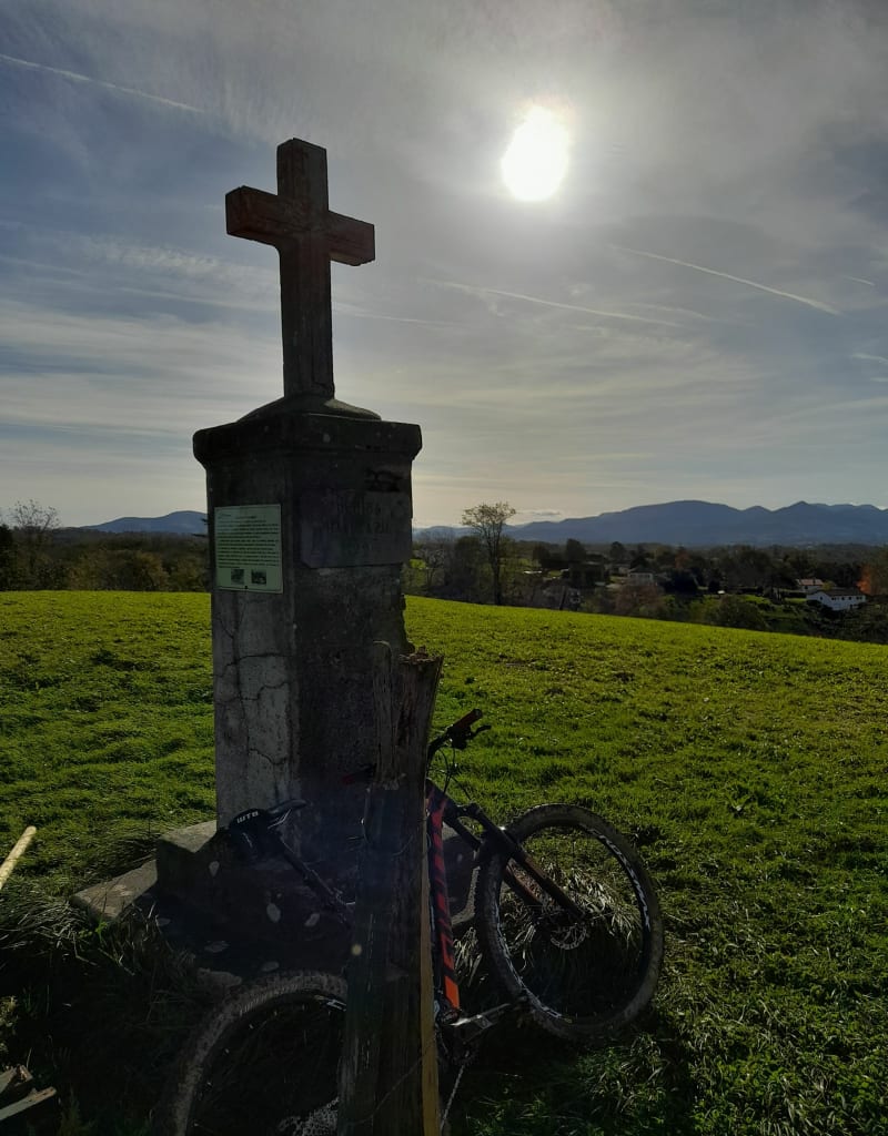 Villefranque et forêt depuis Ustaritz - Ustaritz
