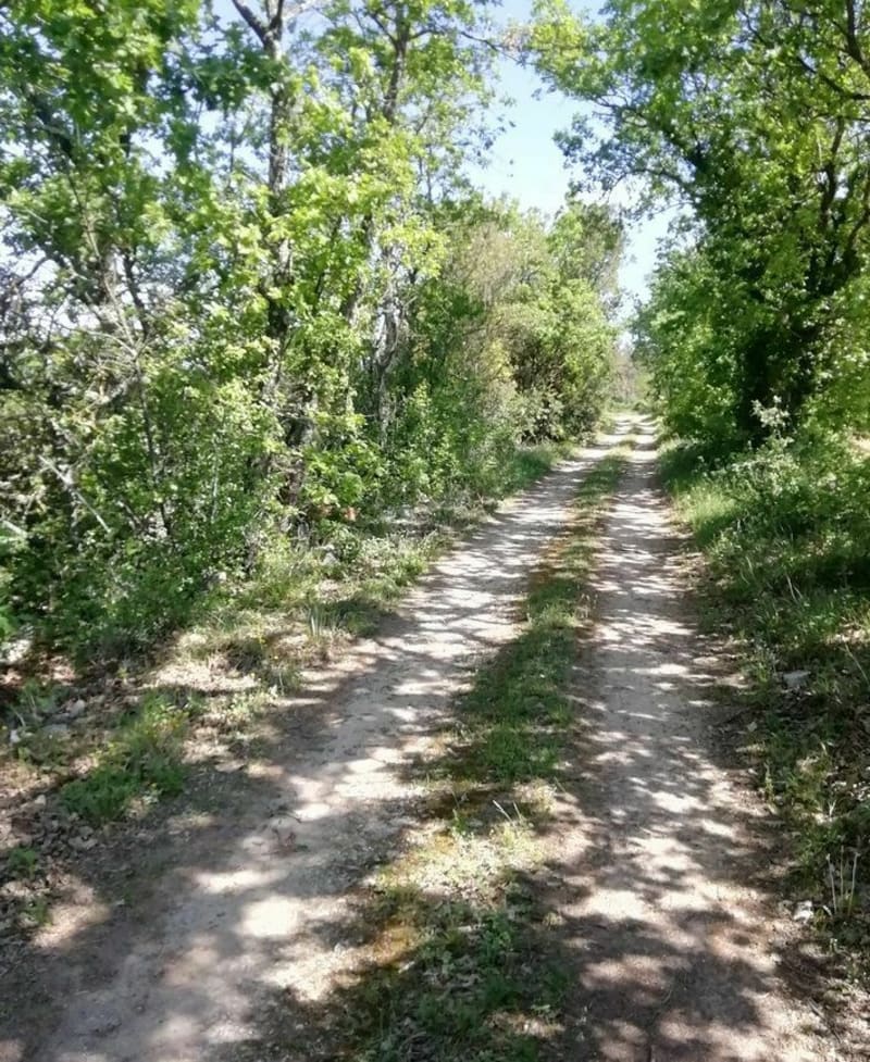 VTT entre Barjac et Chabriac - Barjac
