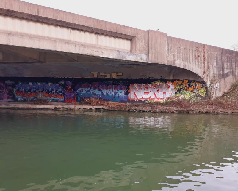 Entre canal et la Vesle - Reims